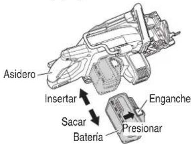METABO C3607DWAQ4 - MÉTODO DE EXTRACCIÓN E INSTALACIÓN DE LA BATERÍA - 1