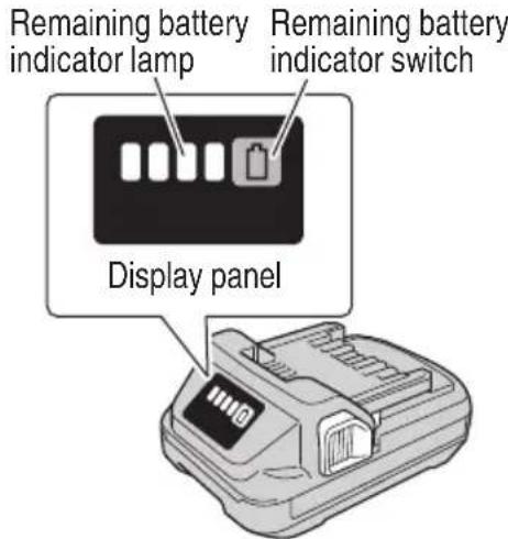 METABO CR18DMA - Remaining battery indicator - 8