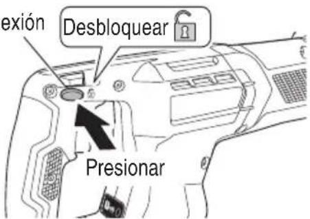 METABO CR18DMA - Operación del interruptor - 2