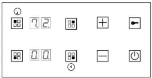 BARAZZA 1PIDGP6N - A) Pour configurer un niveau de puissance différent supérieur à 2800W : - 1