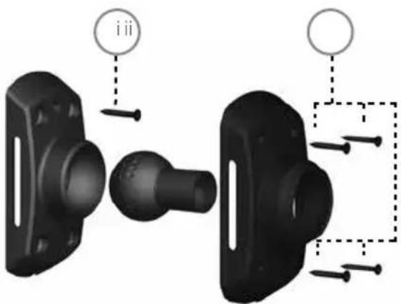 MONITOR AUDIO CLG-W12 - CLG140/ CLG160 - Fixation murale - 1