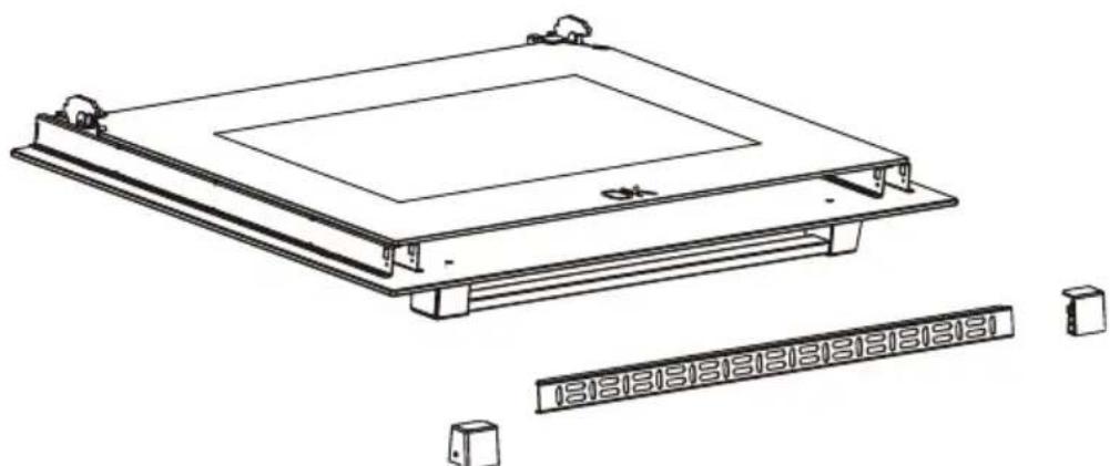 CATA ME 6206 X - Retirar a porta do forno - 2