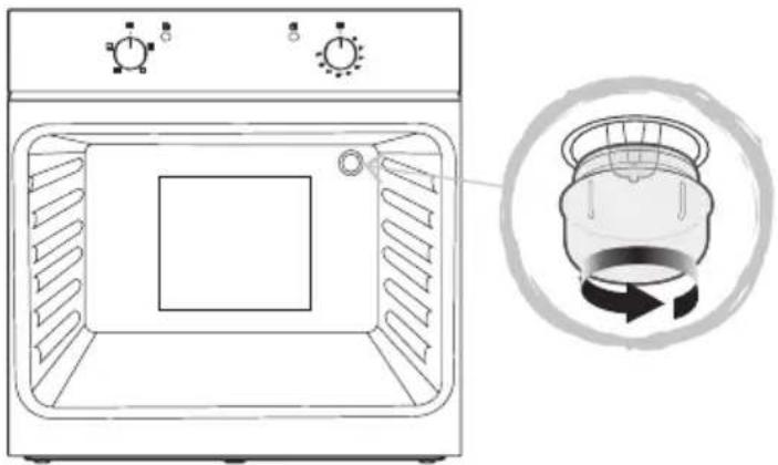 CATA ME 6206 X - Die Lampe der Backofenbeleuchtung austauschen - 1