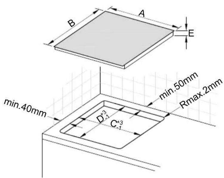 CATA IB 073 BK - AAN/UIT touch-control - 6