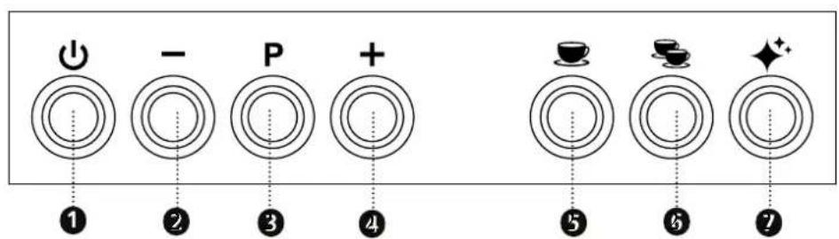 GRAEF Estessa - PANNELLO DI CONTROLLO - 1