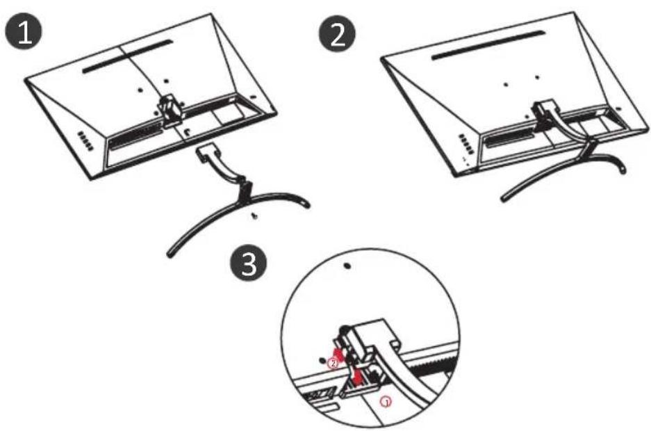 SPC SMART MONITOR 27 - MONTAZ PODSTAWY - 1