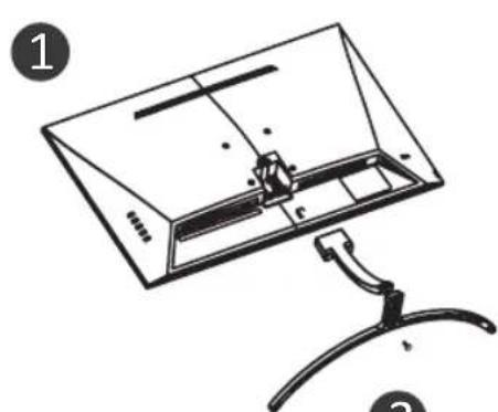 SPC SMART MONITOR 27 - INSTALLATION DU SOCLE - 1