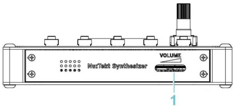 KORG Nu:Tekt NTS-3 - フロント・パネル - 1