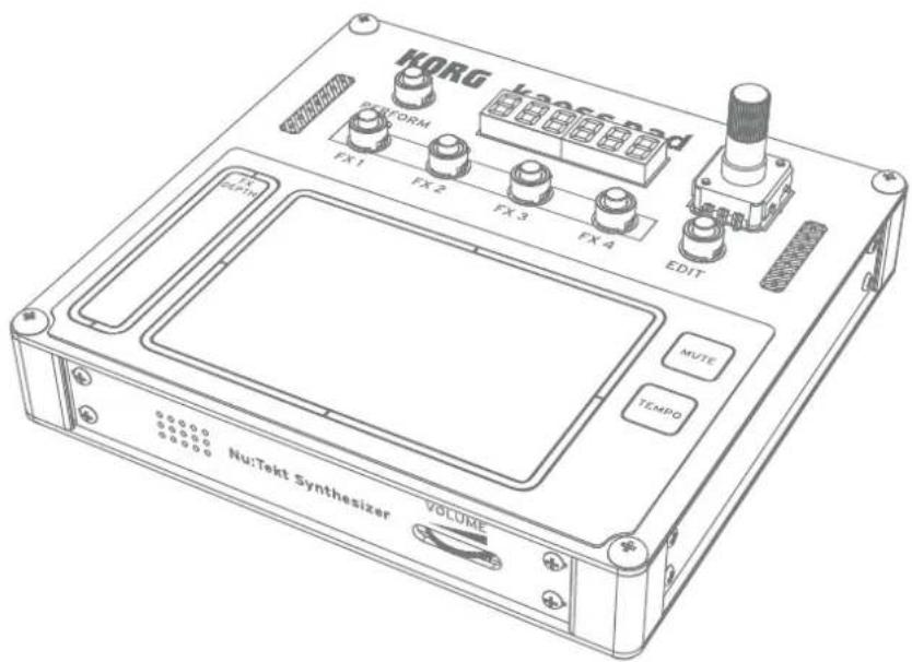 KORG Nu:Tekt NTS-3 - NTS-3 kaoss pad kit - 1