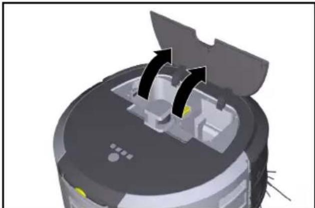 Kärcher KIRA CV 50 - Montarea accumulatorilor - 1