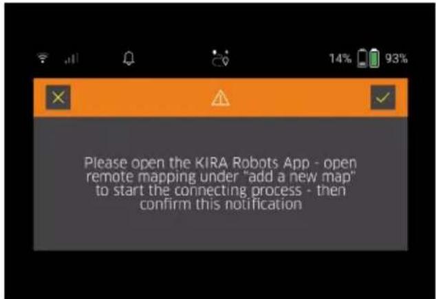 Kärcher KIRA CV 50 - Выполнение ознакомительной поездки с дистанционным управлением вручную - 1