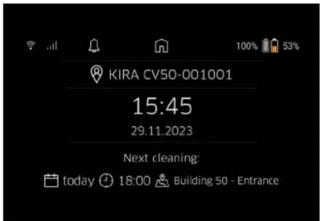Kärcher KIRA CV 50 - Включване на уреда - 1