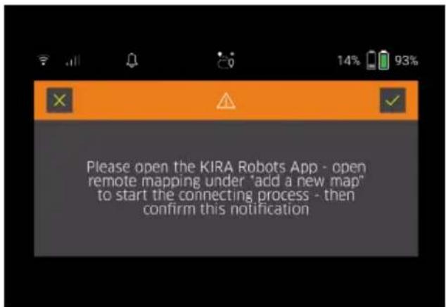 Kärcher KIRA CV 50 - 手動探索走行を遠隔操作で実施する - 1