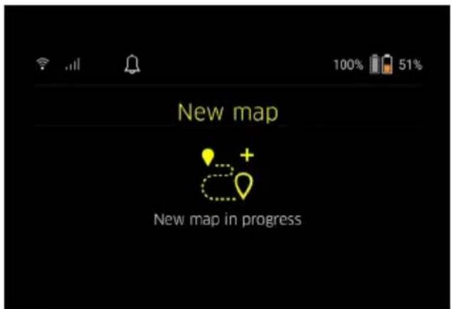 Kärcher KIRA CV 50 - Inicialización del desplazamiento de exploración - 1