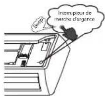 Enel Interrupteur de marcha d'urgence