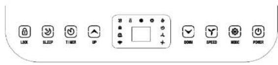 WILFA Chill Connected AC1B-9000C - KONTROLLPANEL OCH DISPLAY - 1