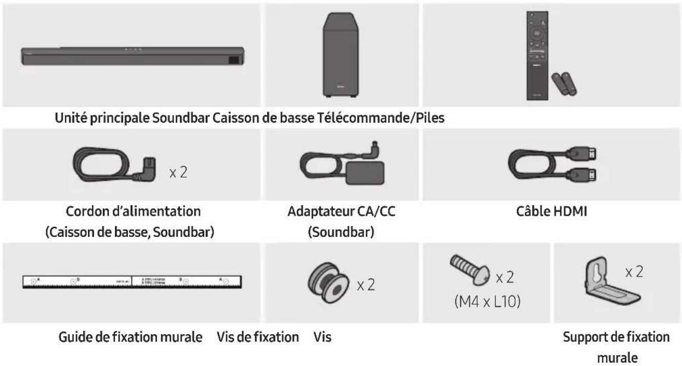 SAMSUNG HW-B650D - CONTRÔLE DES COMPOSANTS - 1