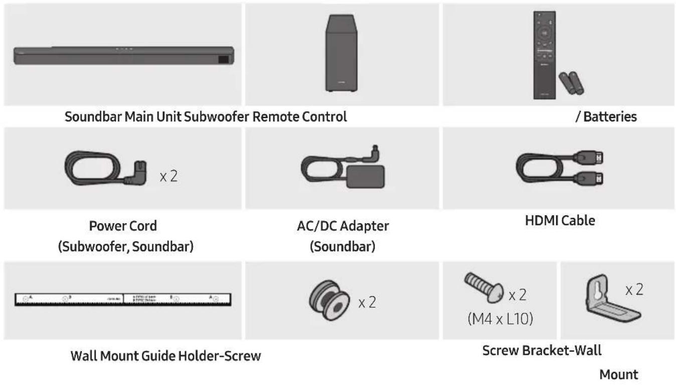 SAMSUNG HW-B650D - CHECKING THE COMPONENTS - 1