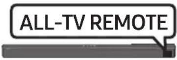 SAMSUNG HW-B650D - Adjusting the Soundbar volume with a TV remote control - 6