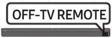SAMSUNG HW-B650D - Ajuste do volume do Soundbar com o controlo remoto de um televisor - 3