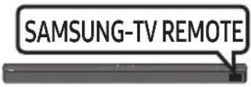SAMSUNG HW-B650D - Réglage du volume de la Soundbar avec une télécommande de téléviseur - 5