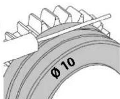 GYS P3 Auto - To change the rollers, proceed as follows: - 2