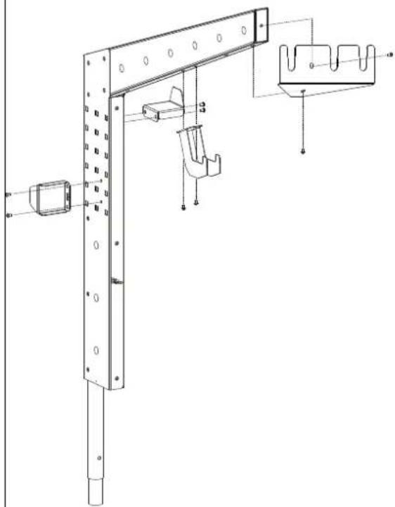 GYS P1 Auto - POTENCE SEULE / BALANCING ARM ONLY / AUSLEGER / SOPORTE SOLO / КРОНШТЕЙН / STEUN ALLEEN / BRACCIO DI SOSTEGNO SINGOLO | 059276 - 6