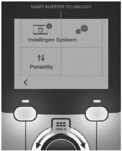 GYS P1 Auto - Algemene menu - 1