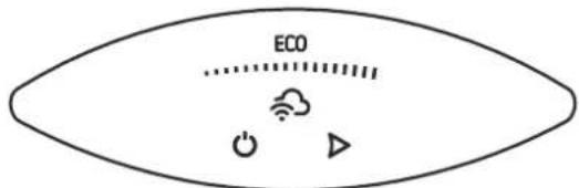 Tesy ModEco Cloud 50 - Seadme elektroonilise juhtimise sisselülitamine - 1