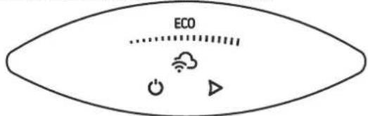 Tesy ModEco Cloud 50 - A készülék elektronikus vezérlés bekapcsolása - 1