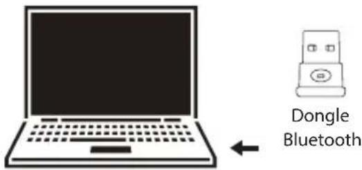 V7 HB650S - Connexion à un PC à l'aide d'un dongle USB Bluetooth de liaison V7 - 1