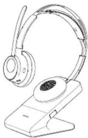 V7 HB650S - Nutzung der Desktop-Ladeschale - 1