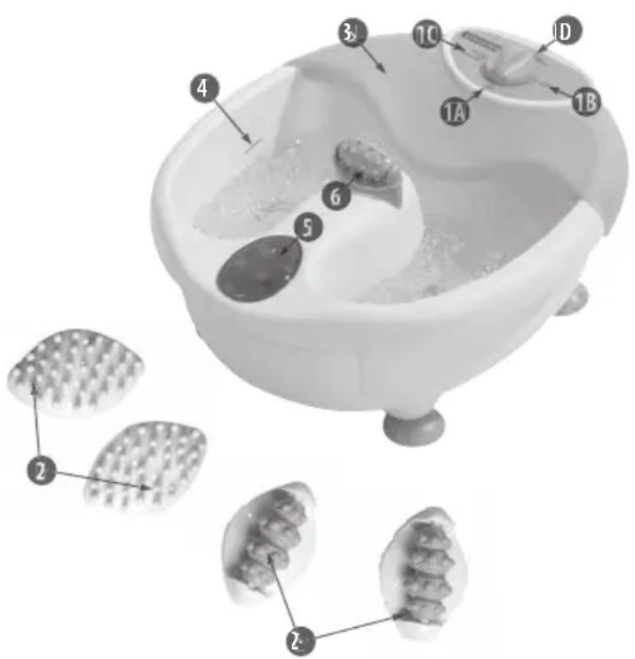 LANAFORM Bubble Mass - DESCRIZIONE DELL'APPARECCHIO: - 1