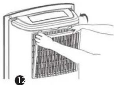 LANAFORM Dehumidifier - INSTALACIÓN DEL FILTRO DE CARBÓN - 1