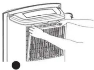 LANAFORM Dehumidifier - INSTALLATION OF THE CARBON FILTER - 3
