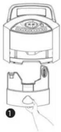 LANAFORM Dehumidifier - EINSETZEN DES WASSERTANKS - 1