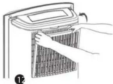 LANAFORM Dehumidifier - УСТАНОВКА УГОЛЬНОГО ФИЛЬТРА - 1