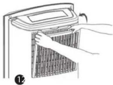 LANAFORM Dehumidifier - INSTALLAZIONE DEL FILTRO A CARBONE - 1