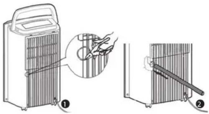 LANAFORM Dehumidifier - INSTALACE ODVODŇOVACÍ TRUBKY - 1