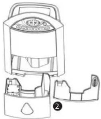 LANAFORM Dehumidifier - NAMESTITEV OGLENEGA FILTRA - 6