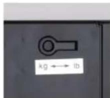 LANAFORM Electronic Scale XL - UNIT SELECTOR FUNCTION: - 1