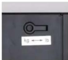 LANAFORM Electronic Scale XL - FONCTION SELECTEUR D'UNITE : - 1