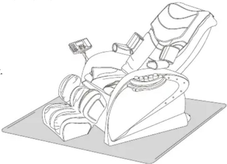 LANAFORM Massage Armchair - Gelieve deze gebruiksaanwijzing aandachtig te lezen voor u de stoel in gebruik neemt. - 1