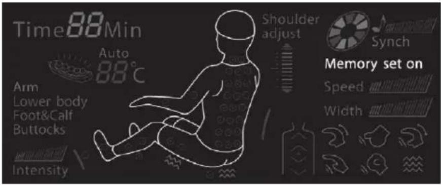 LANAFORM Massage Armchair - You can enter up to 3 massages in the memory. - 2