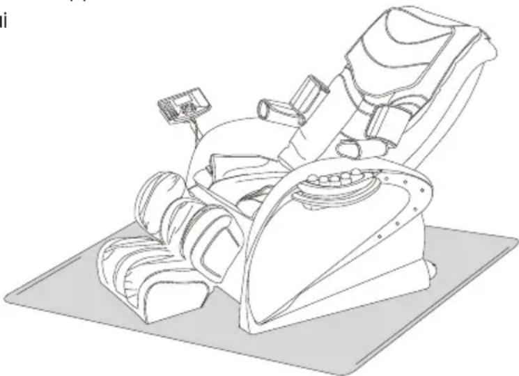 LANAFORM Massage Armchair - Veuillez lire ce manuel d'instructions attentivement avant de faire fonctionner le fauteuil. - 1