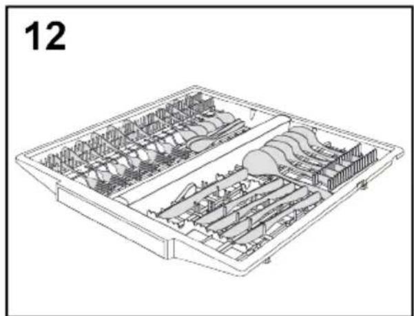 HAIER XF 4A4M4PDA - UTILISATION DU TROISIÈME PANIER (uniquement sur certains modèles) - 1