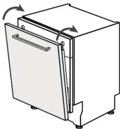 HOOVER HI 4C6F0S-80 - Installation du panneau - 3