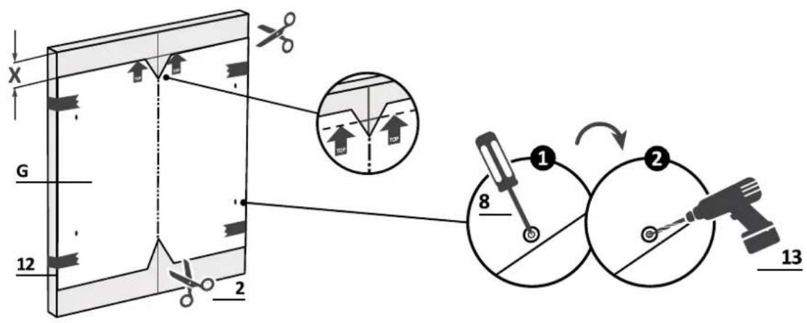 HOOVER HI 4C6F0S-80 - Προετοιμασία πάνελ - 3