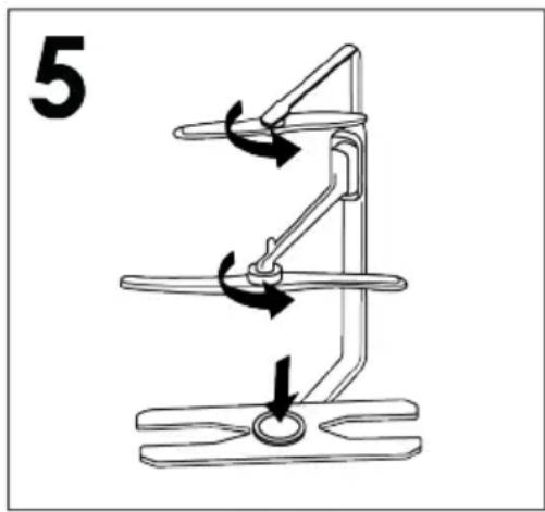 HAIER XS 6B1M3PB - Ne pas utiliser d'outils qui risqueraient de déformer les gicleurs. - 1
