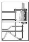 WHIRLPOOL WFO 3T233 P 6.5 X - FOLDABLE FLAPS WITH ADJUSTABLE POSITION - 1